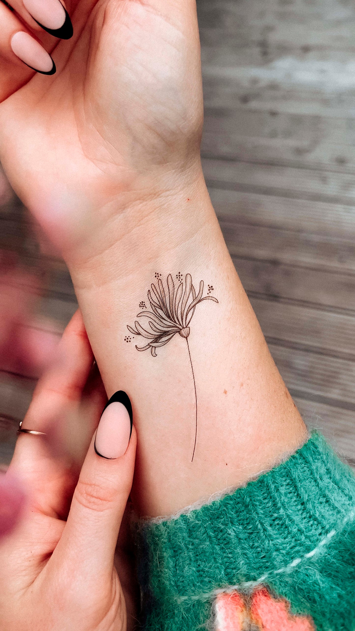 New edition birthflowers full year set (2×), temporary tattoos